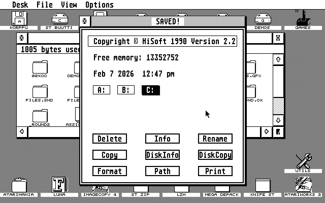Saved! — screenshot 1